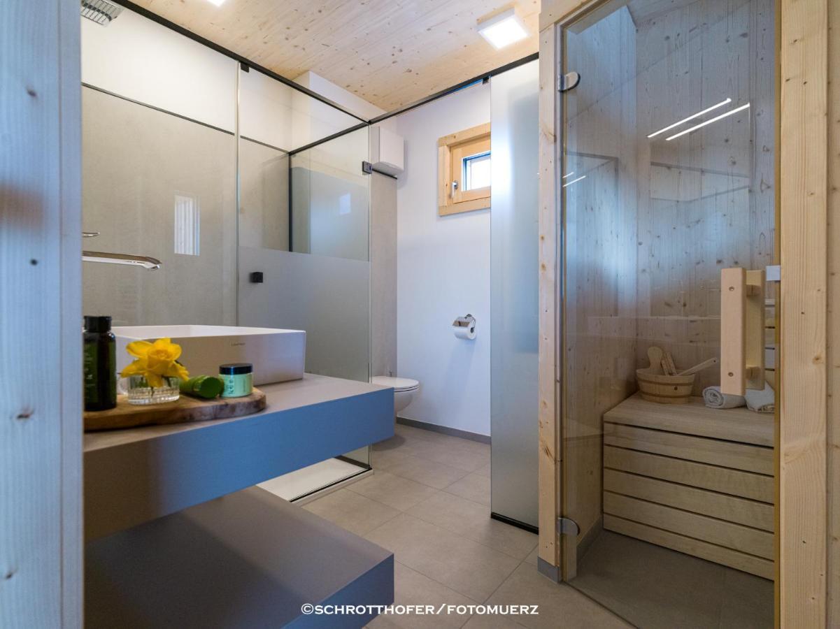 Wiesenquartier I Chalet I Adults Only Langenwang Buitenkant foto