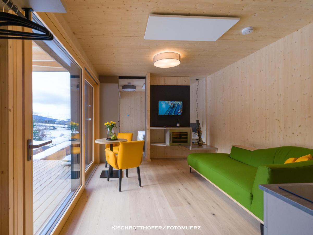 Wiesenquartier I Chalet I Adults Only Langenwang Buitenkant foto