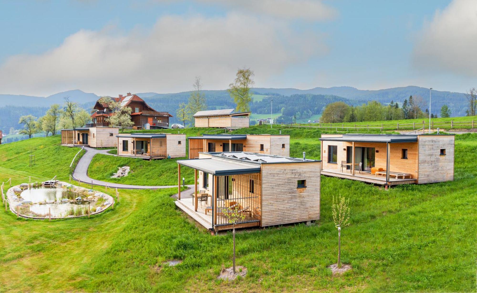 Wiesenquartier I Chalet I Adults Only Langenwang Buitenkant foto