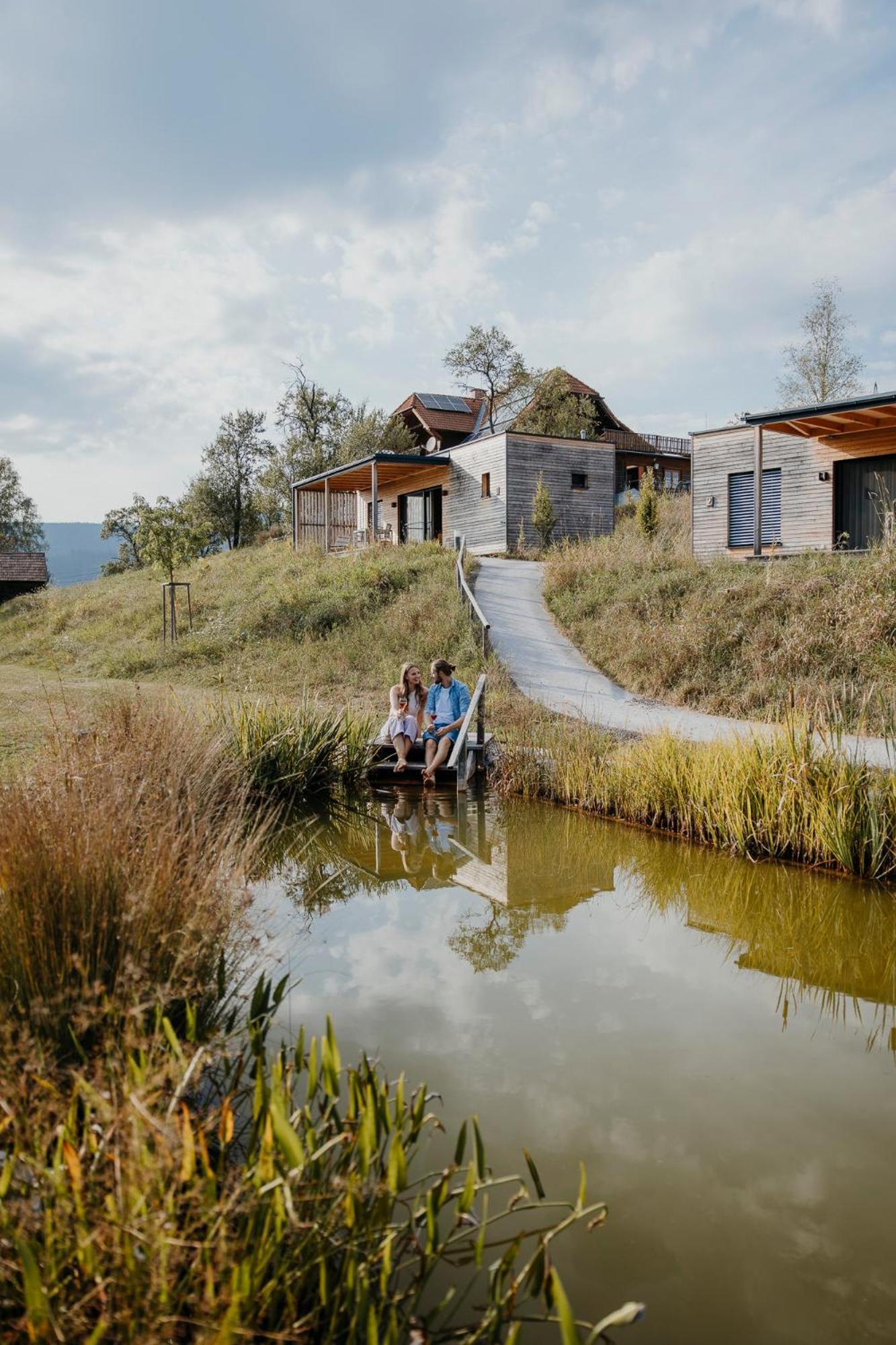 Wiesenquartier I Chalet I Adults Only Langenwang Buitenkant foto